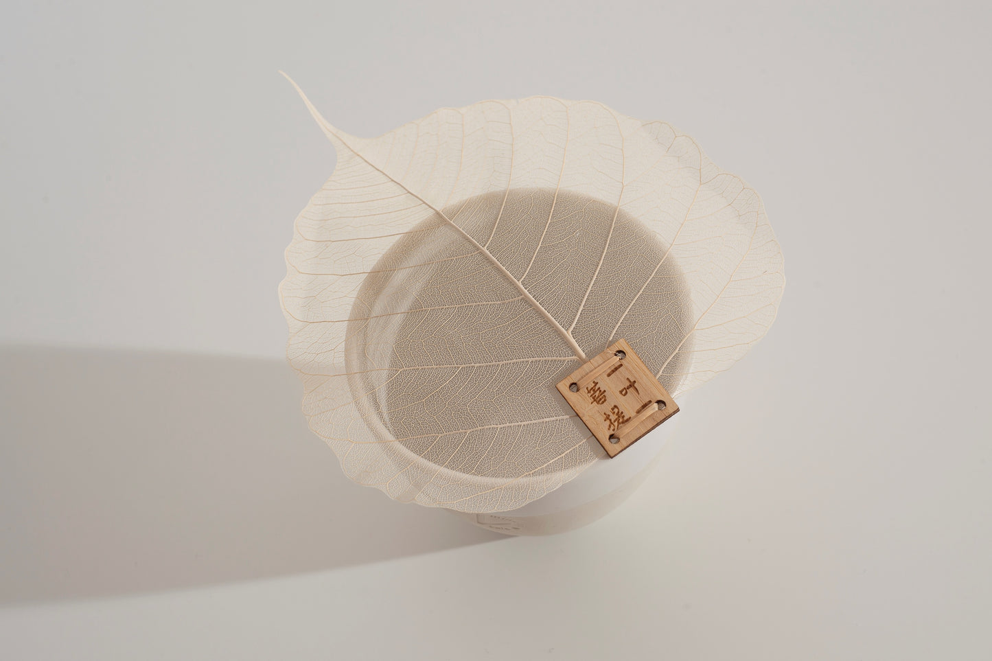 Bodhi leaf strainer