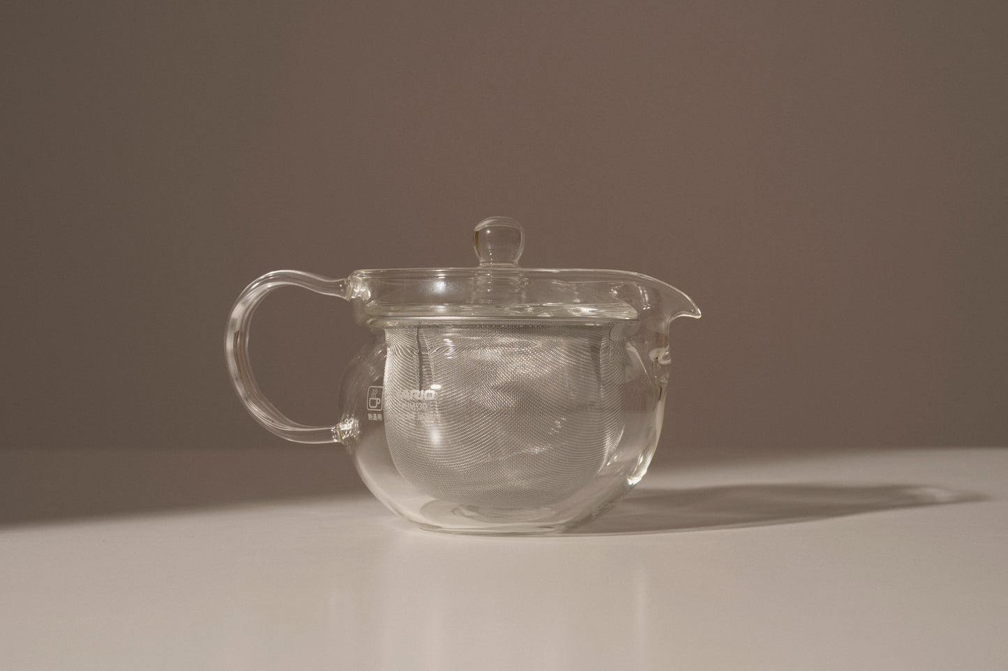 Hario Cha Cha Kyusu Maru glass teapot