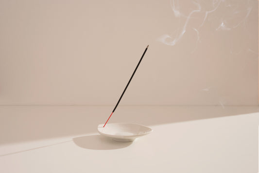 Incense holder - leaf