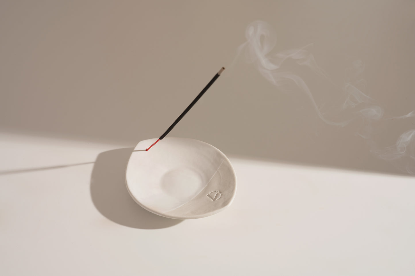 Incense holder - leaf