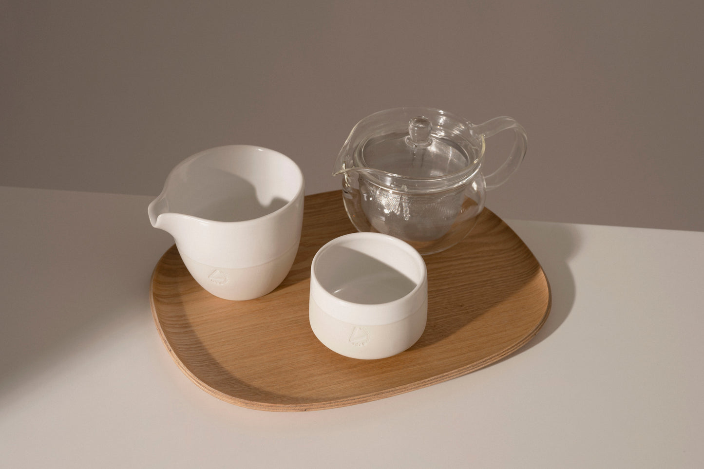 Tea set with teapot